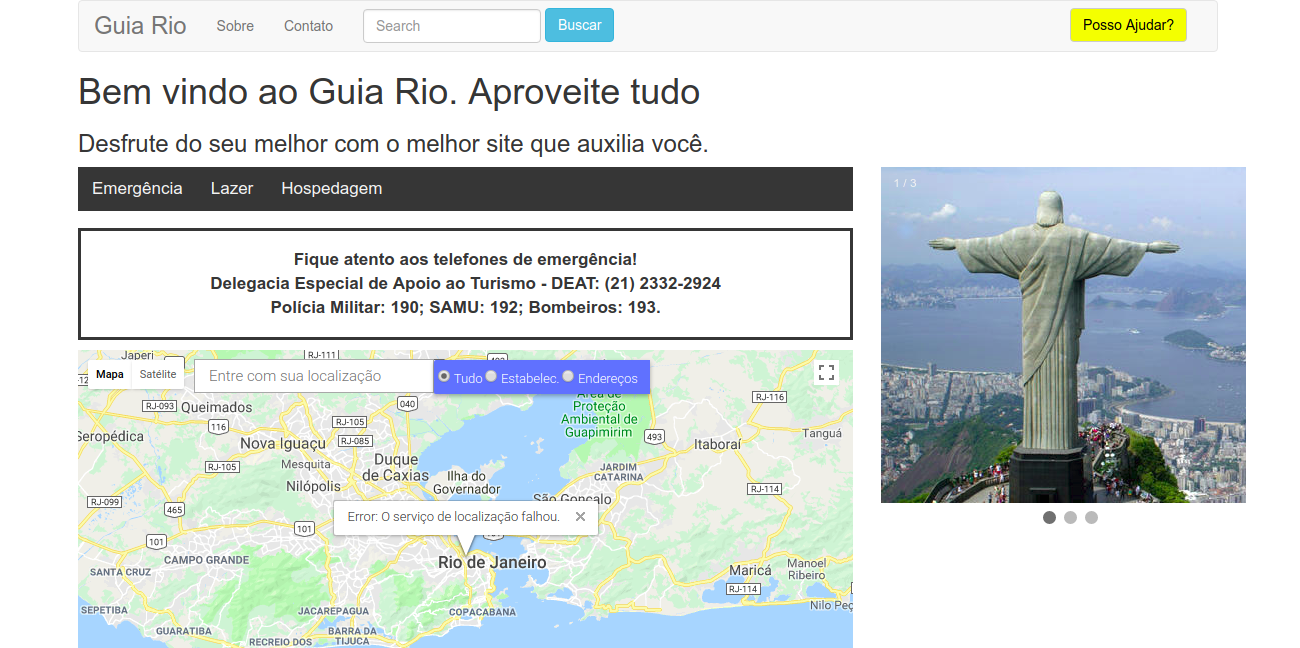 Guia Rio web site