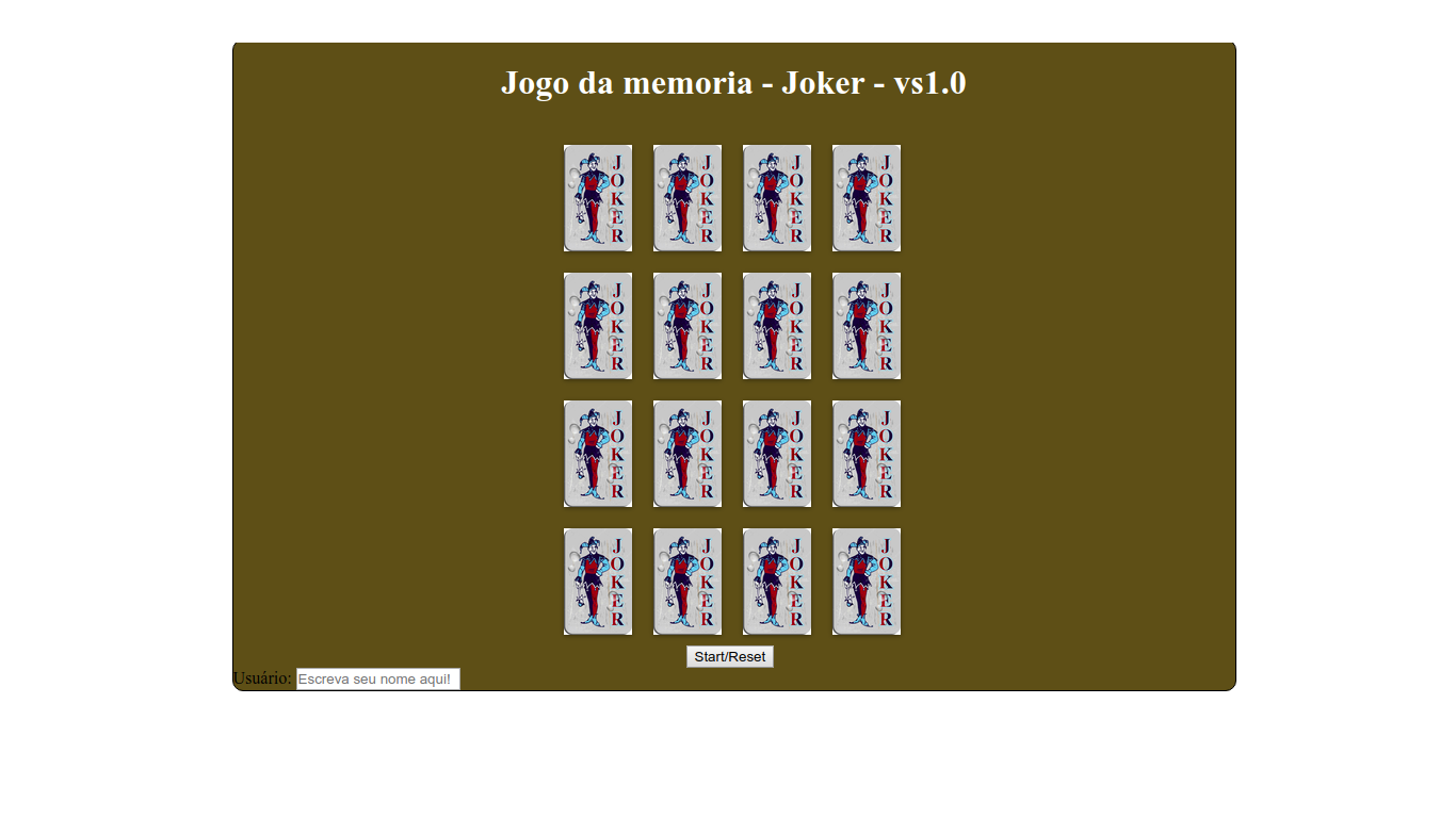 MemoryGame web site